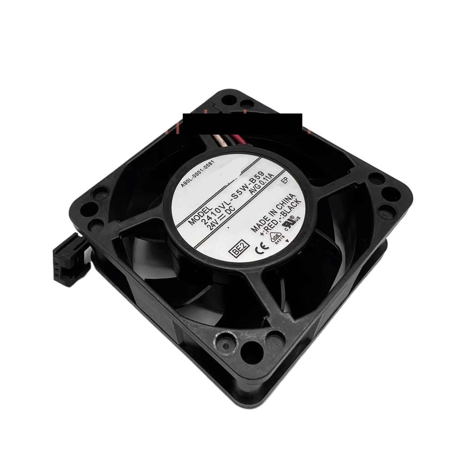 TPKMVGAP 2410VL-S5W-B59 BE2 DC 24V 0.11A 60x60x25mm 3-Wire Server Cooling Fan