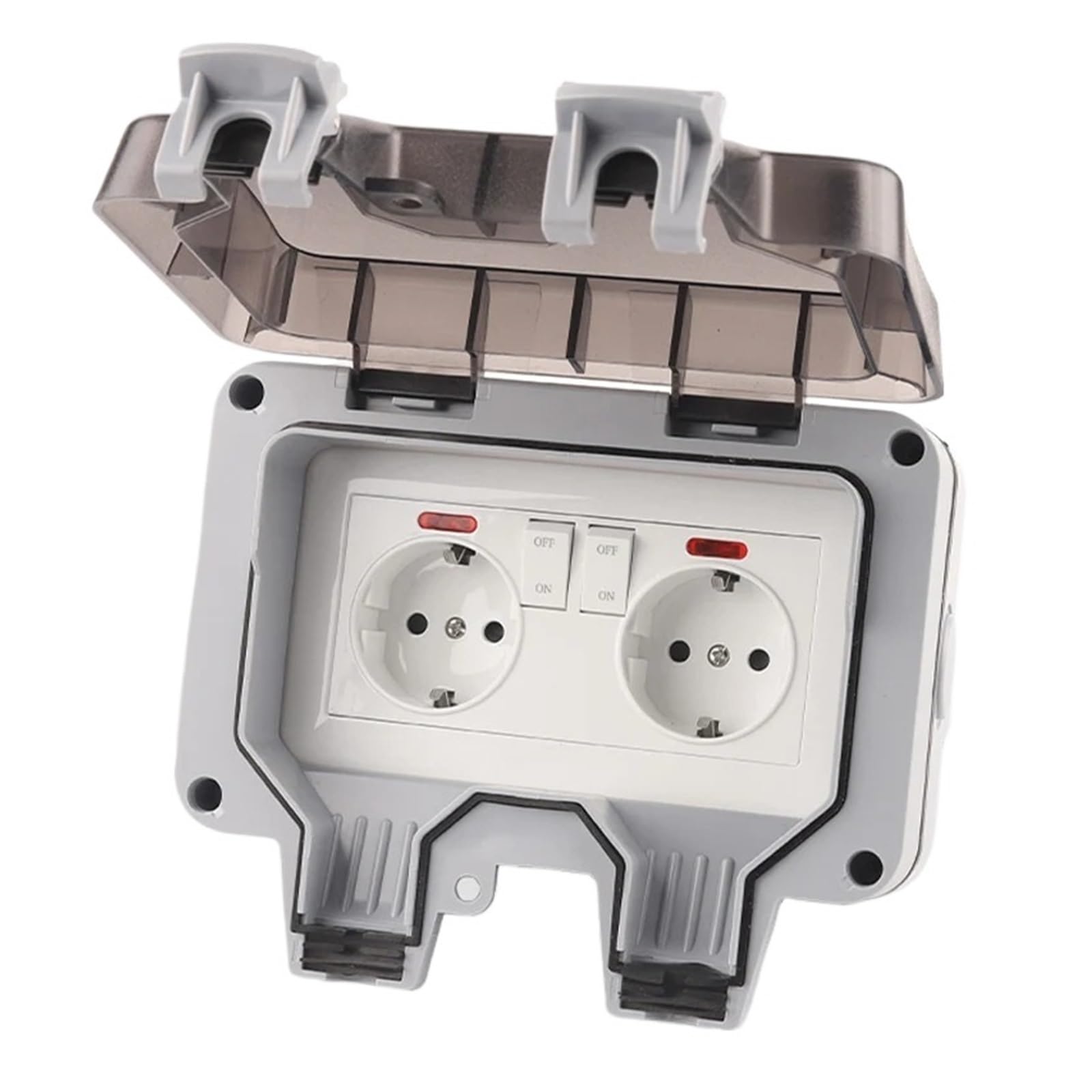 Prise murale étanche IP66 : stop aux courts-circuits avec l'interrupteur USB - 6