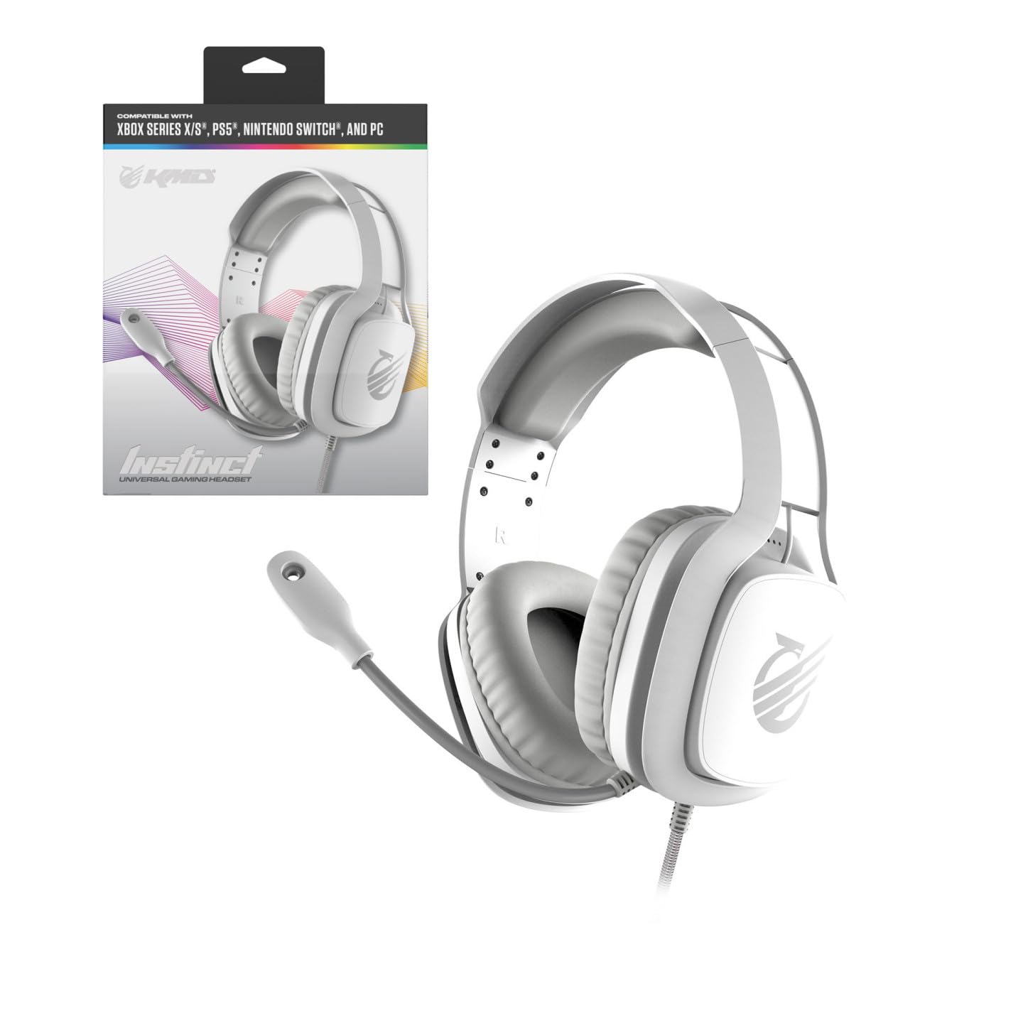 Amazon.com: KMD Instinct Universal Wired Headset for PS5, Xbox