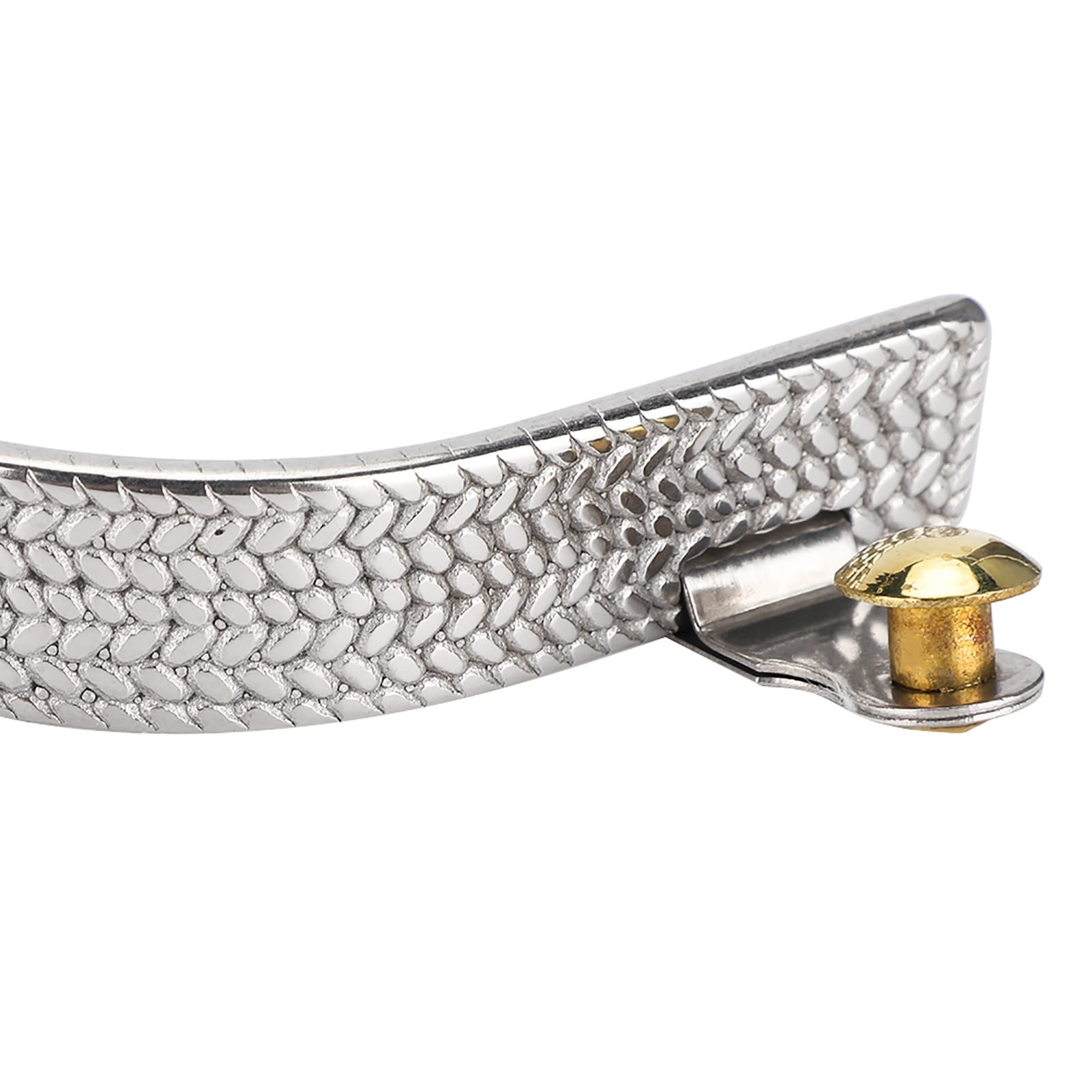 Sporen aus Edelstahl Retro Pferdesporen westernsporen Kleeblatt Frauen 8 cm Innendurchmesser, Western Sporen, Pferdestiefel Sporen, Western Edelstahl Sporen