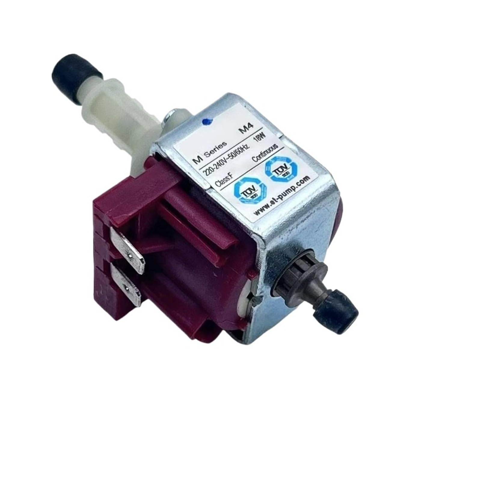 Coal2toalpw 1Pcs Electromagnetic Suction Pump, Compatible For Et ， M2 M4 18W ， Compatible For Coffee Machine/Steam Engine/Washer/Steam Pot, High Pressure Durable Dc Water Pump
