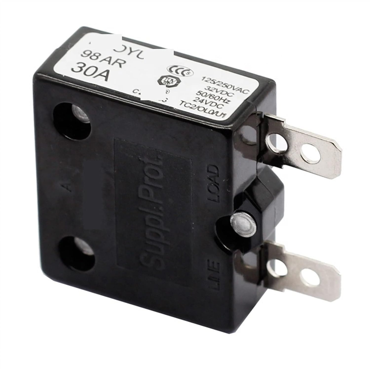 Interruptor térmico de sobrecarga 98AR con protección de motor eficiente 50A