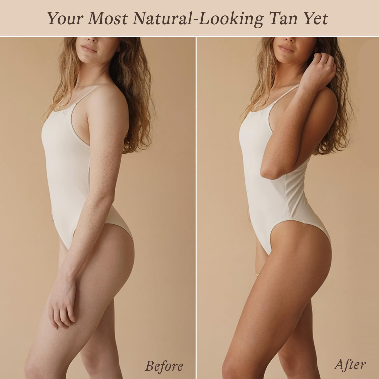 Self Tanner Tanning Mousse Kit - USA Made with Natural & Organic Ingredients, Self Tanner Mousse and Mitt, Tan Kit, Fake Tan Tanning Foam, Fair to Medium, Sunless Tanners Best Sellers - Image 2