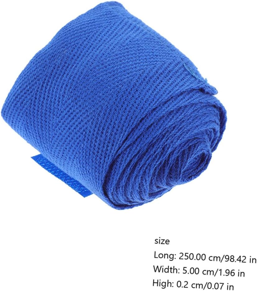 Professional Cotton Hand Wraps for Boxing 5x0.5m Sweat Absorbing Elastic Wrist Support Straps 2pcs Pack for Training and Muay Thai Sports