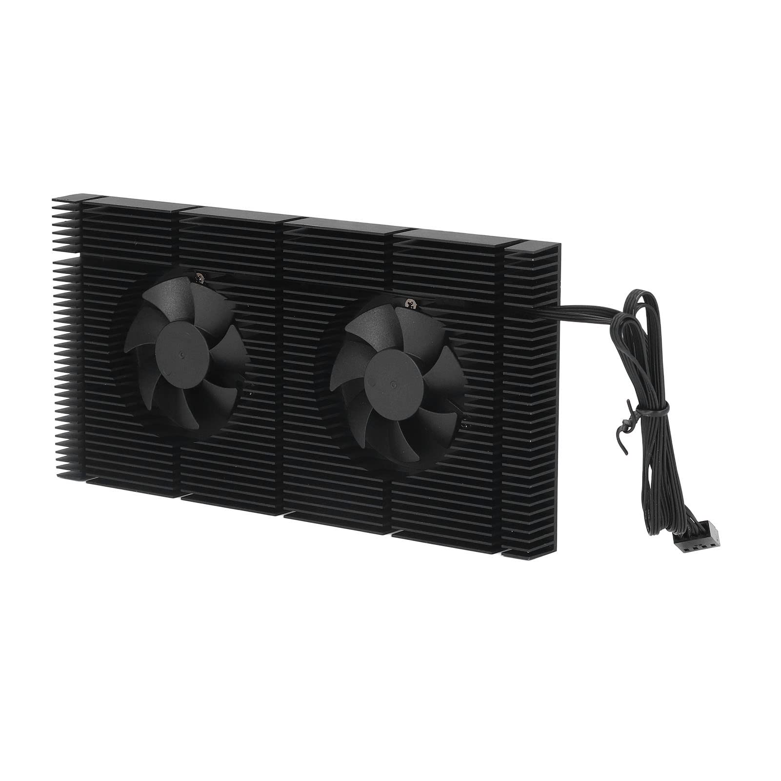 GK6 podwójny wentylator PWM, radiator VRAM, regulowana prędkość, płyta tylna, chłodzenie pamięci, chłodnica do chłodnic 3080 3070 (1 mm Pad 600)