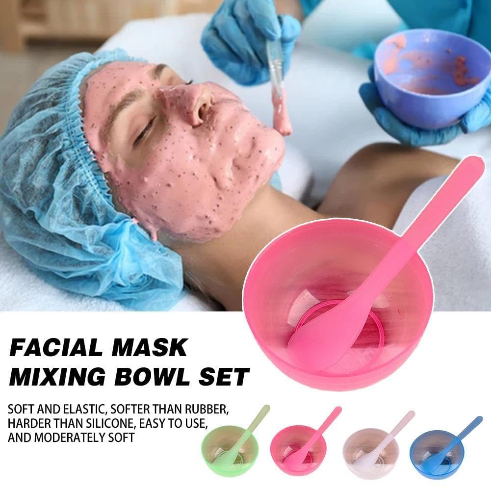 Gesichtsmaske DIY Set – Schale, Pinsel, Stäbchen, Messlöffel & Mehr (12-teilig)
