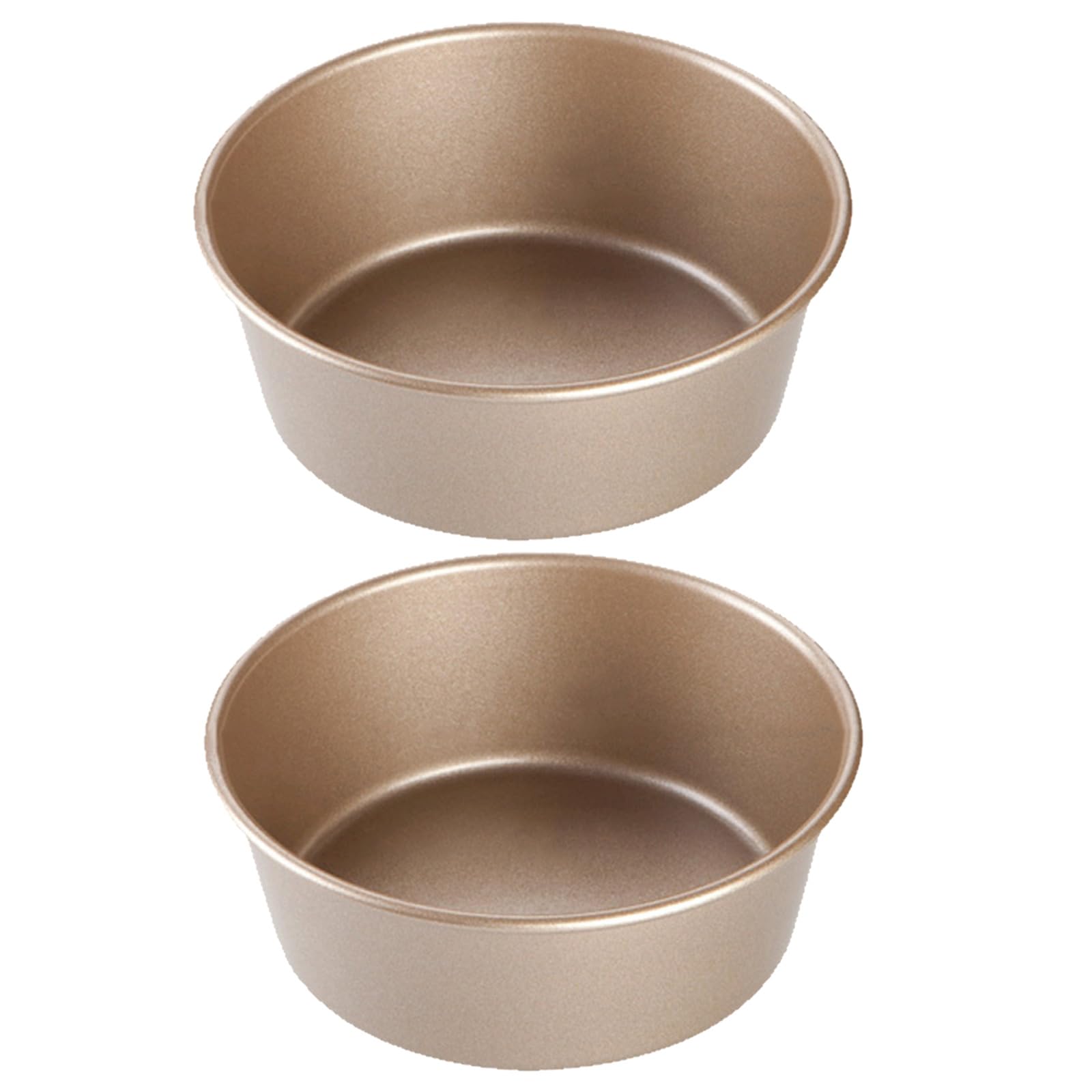 MALSSE Of 2 Non Stick Air Hamburger Bun Molds Carbon Steel Perfect for Baking Cakes and Burgers Carbon Steel