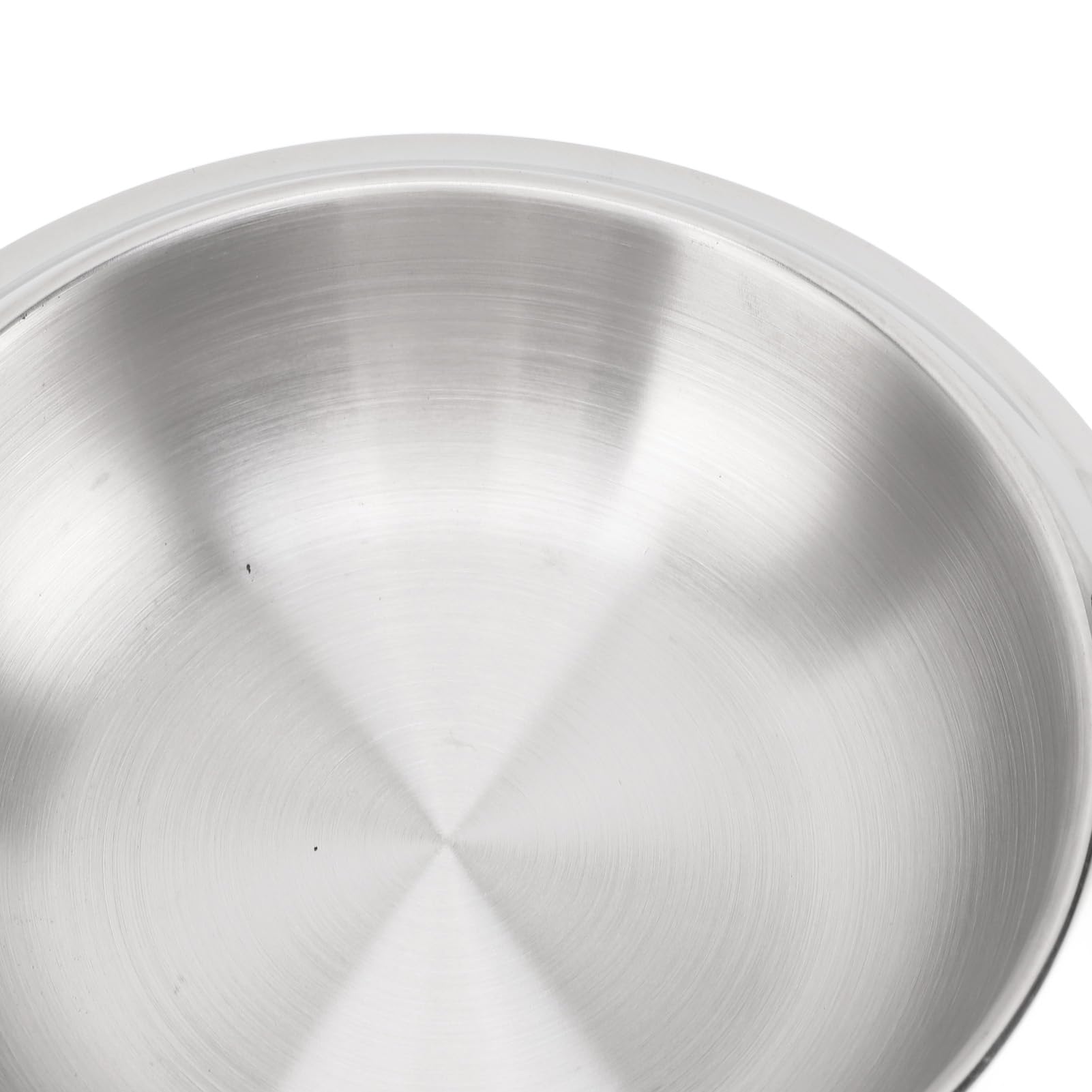 Calentador de Buffet Redondo de Acero Inoxidable, Juego de Buffet Ideal para Fiestas, Bodas y Banquetes con Calentador de de Alta Eficiencia para Eventos en Interiores y (24cm)