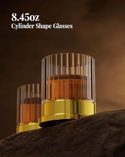 Miniatura 4 de Juego de decantadores de whisky con 2 vasos para hombres, papá, regalo único de The Wine Things para el día del padre, marido, novio, aniversario,