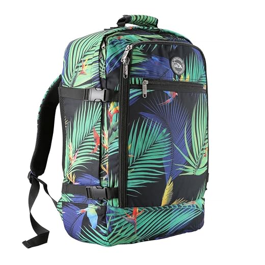 Cabin Max Metz Backpack for Men and Women Flight Approved Carry On Luggage Bag Massive 44 Litre Travel Hand Luggage 22x14x9 - Perfectly Sized for Southwest Airlines and More!