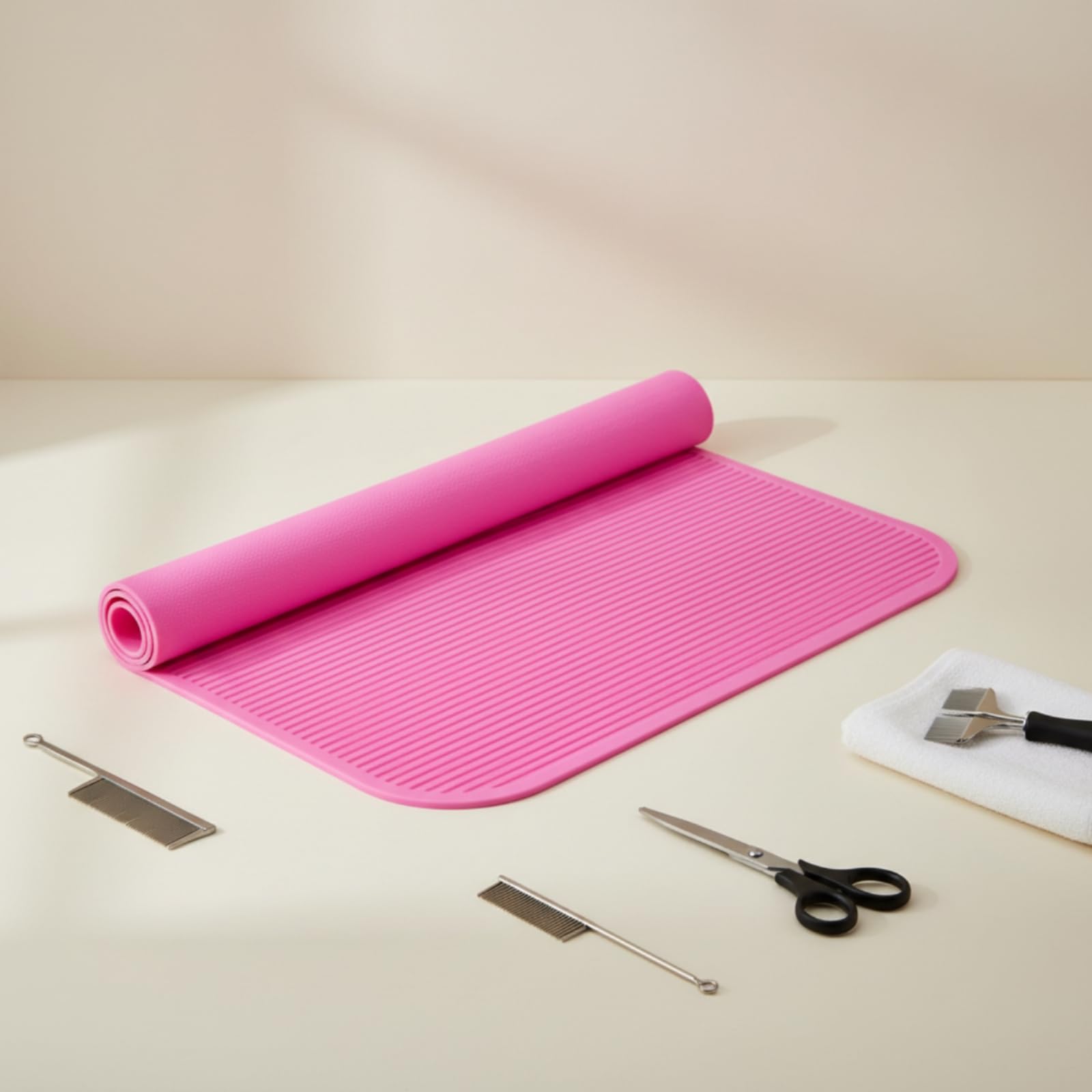 Tapis Antidérapant Doux, Vert
