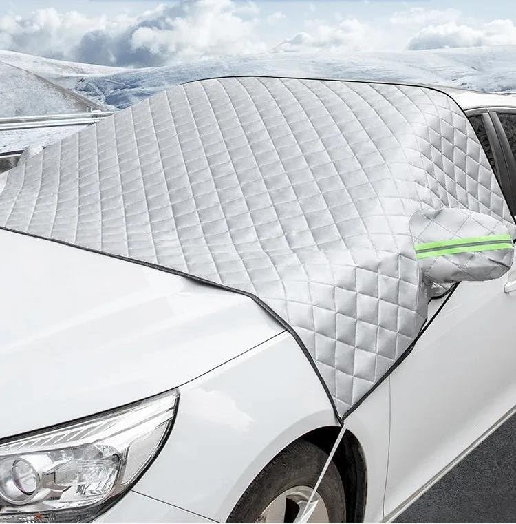 Copri Vetro Auto Ghiaccio Scudo Neve Auto Prevenzione Del Gelo Copriauto Antigelo Parabrezza Anteriore Parasole Scudo Neve Ispessito Cappotto Automatico Telo Macchina Antigelo