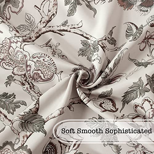 Mightree RICHFLOWERWINDOWCURTAIN01 Blackout Tie Up Curtains For Windows, Three-Layer Woven Roman Curtains, Thermal Insulated Balloon Curtain, Shade Rod Valance Curtains thumb #2