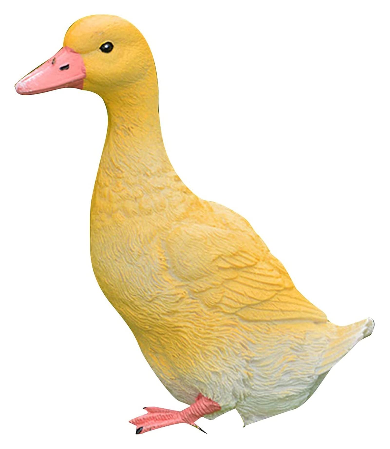 Canard en résine pour étang et décoration de cour extérieure style champêtre