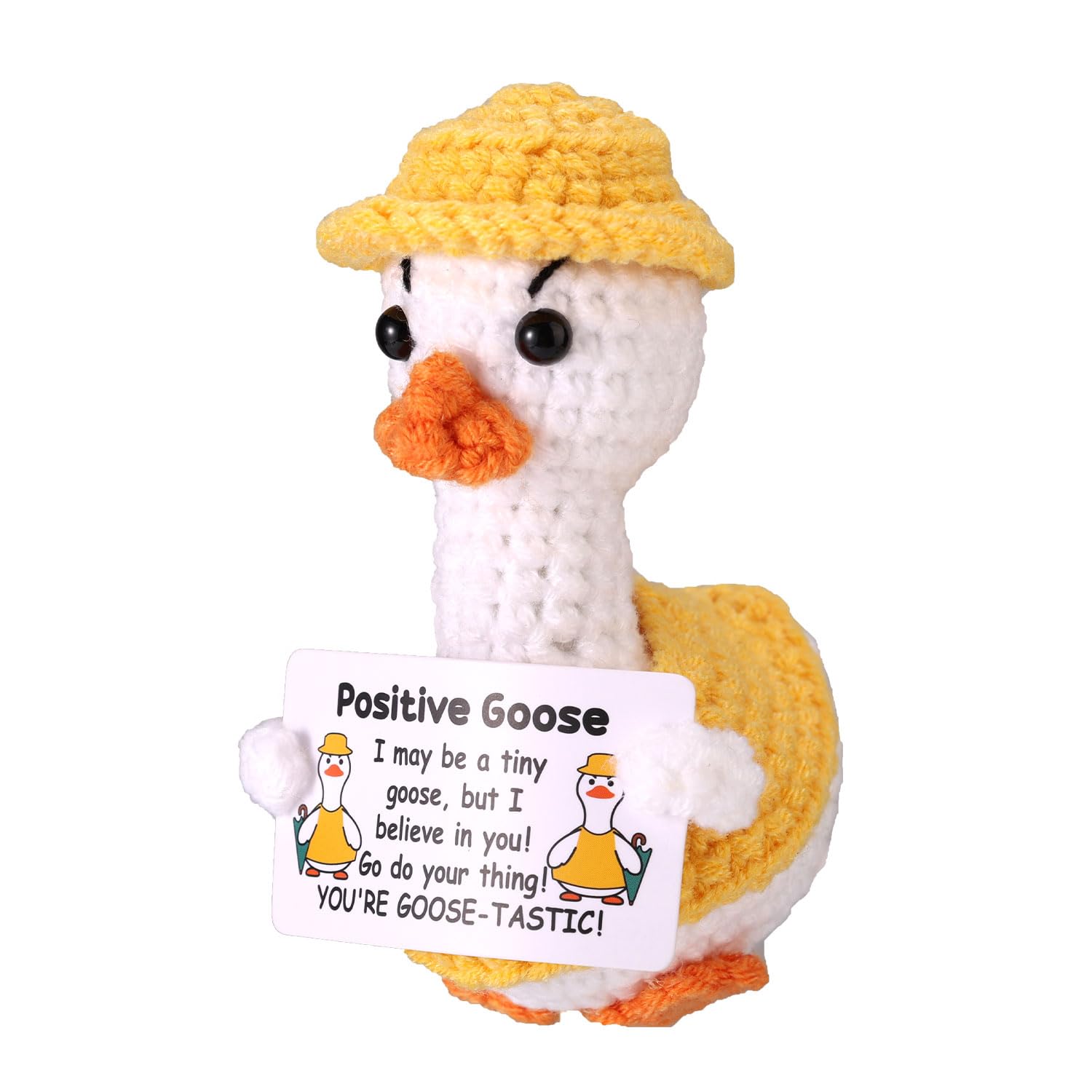 TOYMIS Positive Crochet Goose