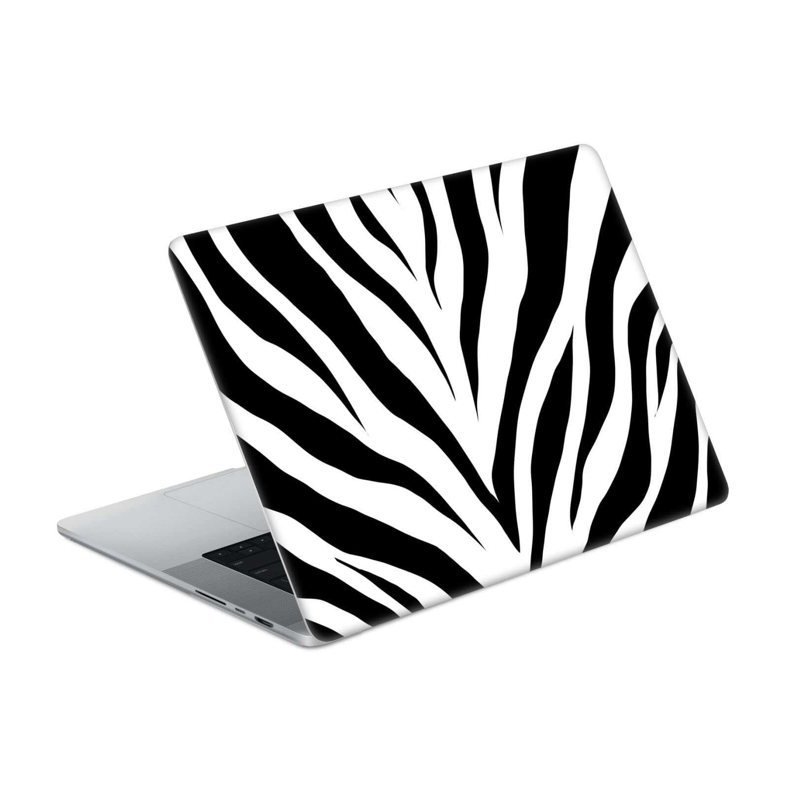 Couverture autocollante MacBook Pro 16 A2485 skin vinyle zèbre design