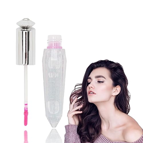 Rubor líquido de 0.2 fl oz, rubor que cambia de color, rubor líquido para mejillas, rubor transparente con purpurina transparente, multifunción,