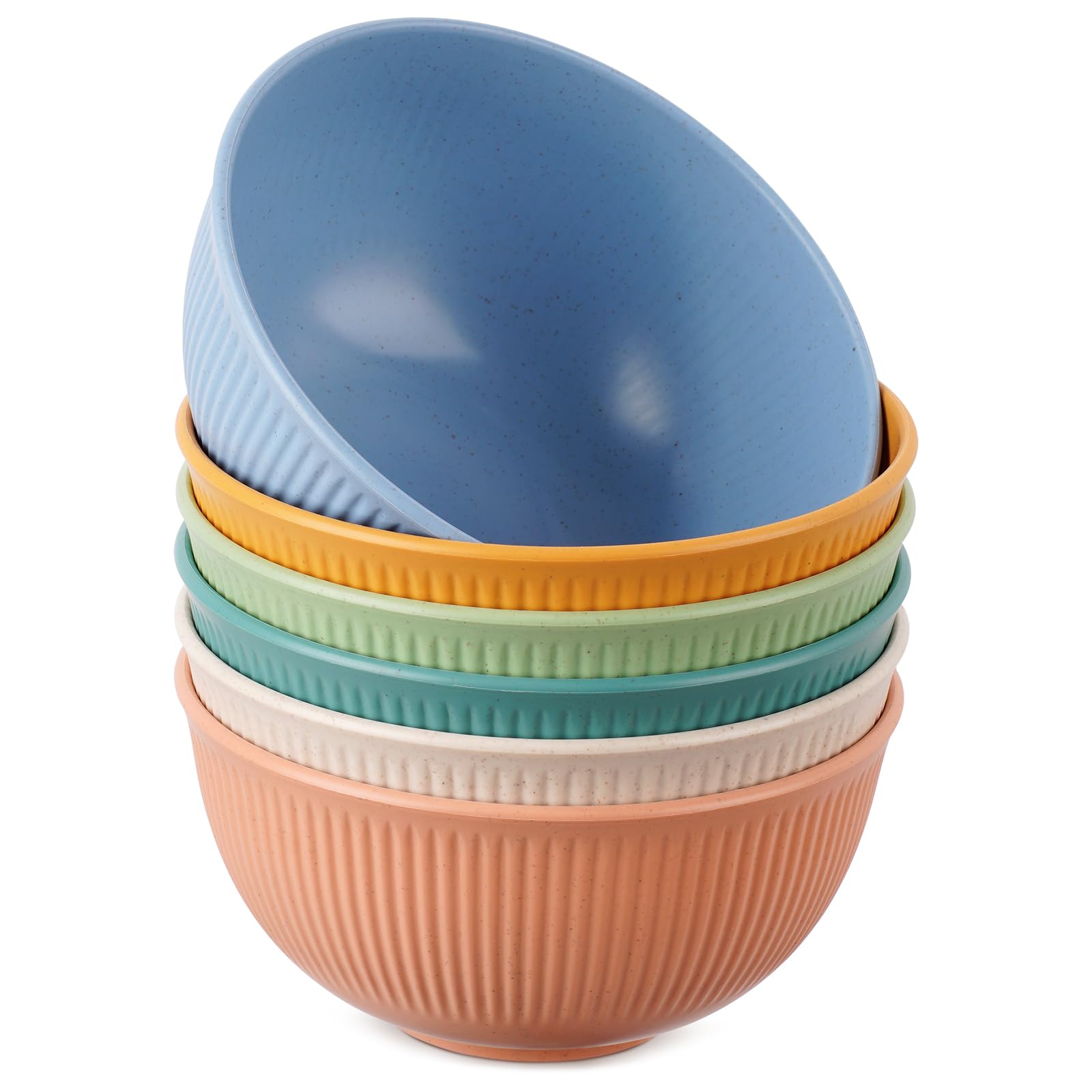 Set 8 Ciotole In Plastica 24 Oz - Senza BPA, Per Microonde E - 2