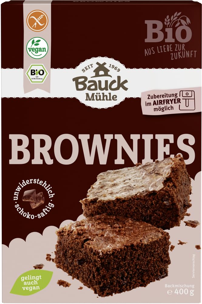 Bauck Brownies Glutenfrei Bio 18 x 400g