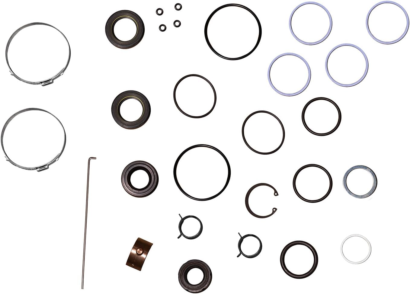 Power Steering Seals - Power Steering Rack and Pinion Seal Kit for Audi A6 1998-2004 | Precision Fit, Leak Prevention, OEM Replacement, Auto Parts