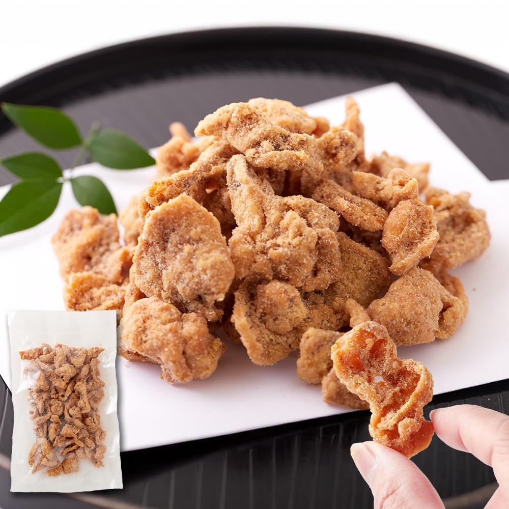 Natural Life Chicken Skin Snacks, Yuzu Pepper Flavor, 3.5 oz (100 g), Domestic Snacks, Delicacy, Chips, Crispy, Juicy, Deep-fried, Addictive
