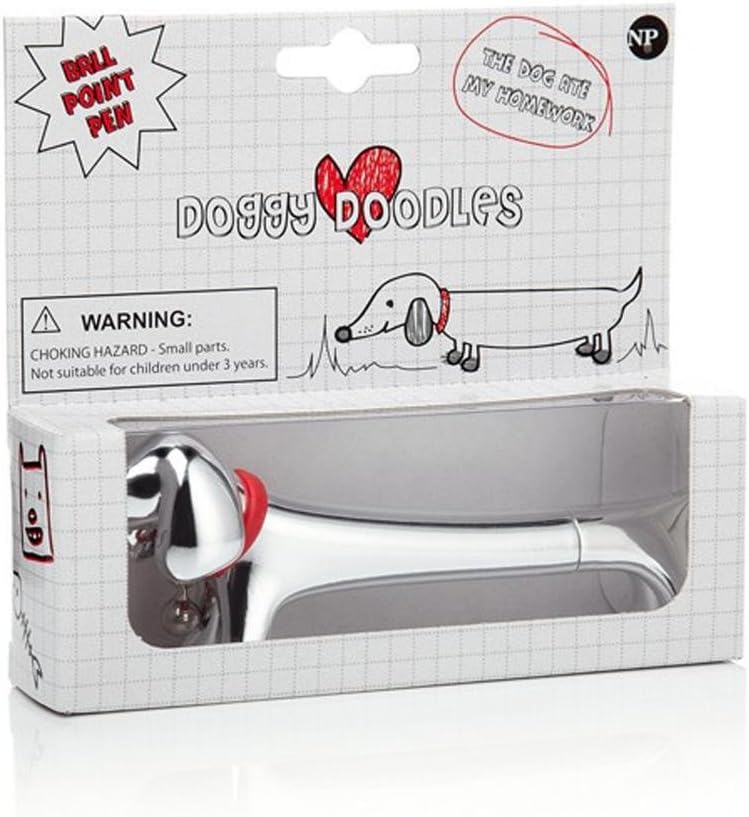 NPW-USA Doggy Doodles Pen, Silver