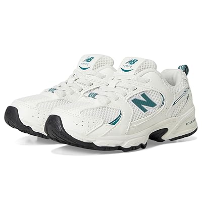 New Balance Kids 530 Bungee (Little Kid) Kids Shoes Sea Salt/New Spruce
