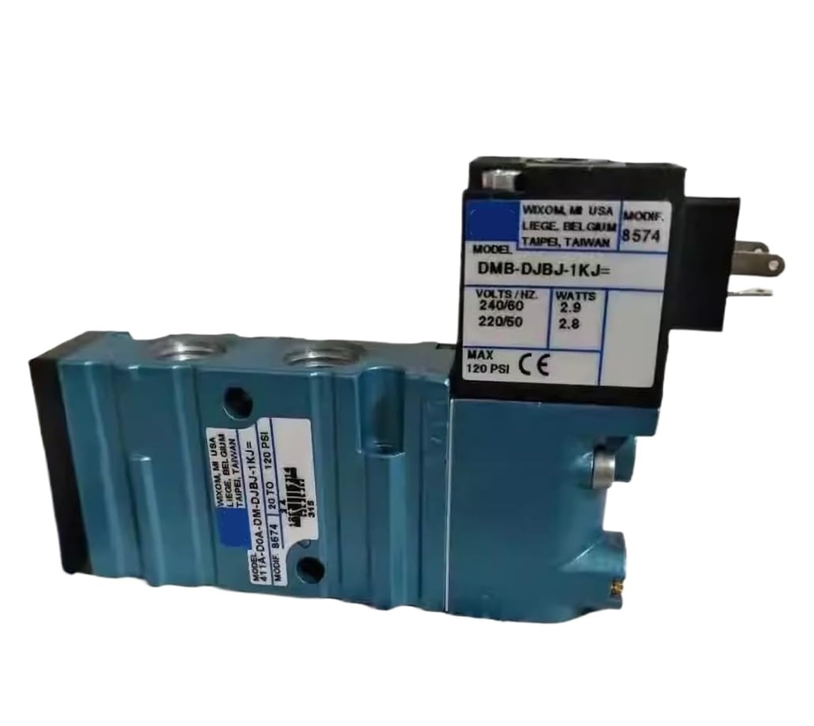 Électrovanne 413A-00A-DM-DJND-1BA composant de distribution d'air