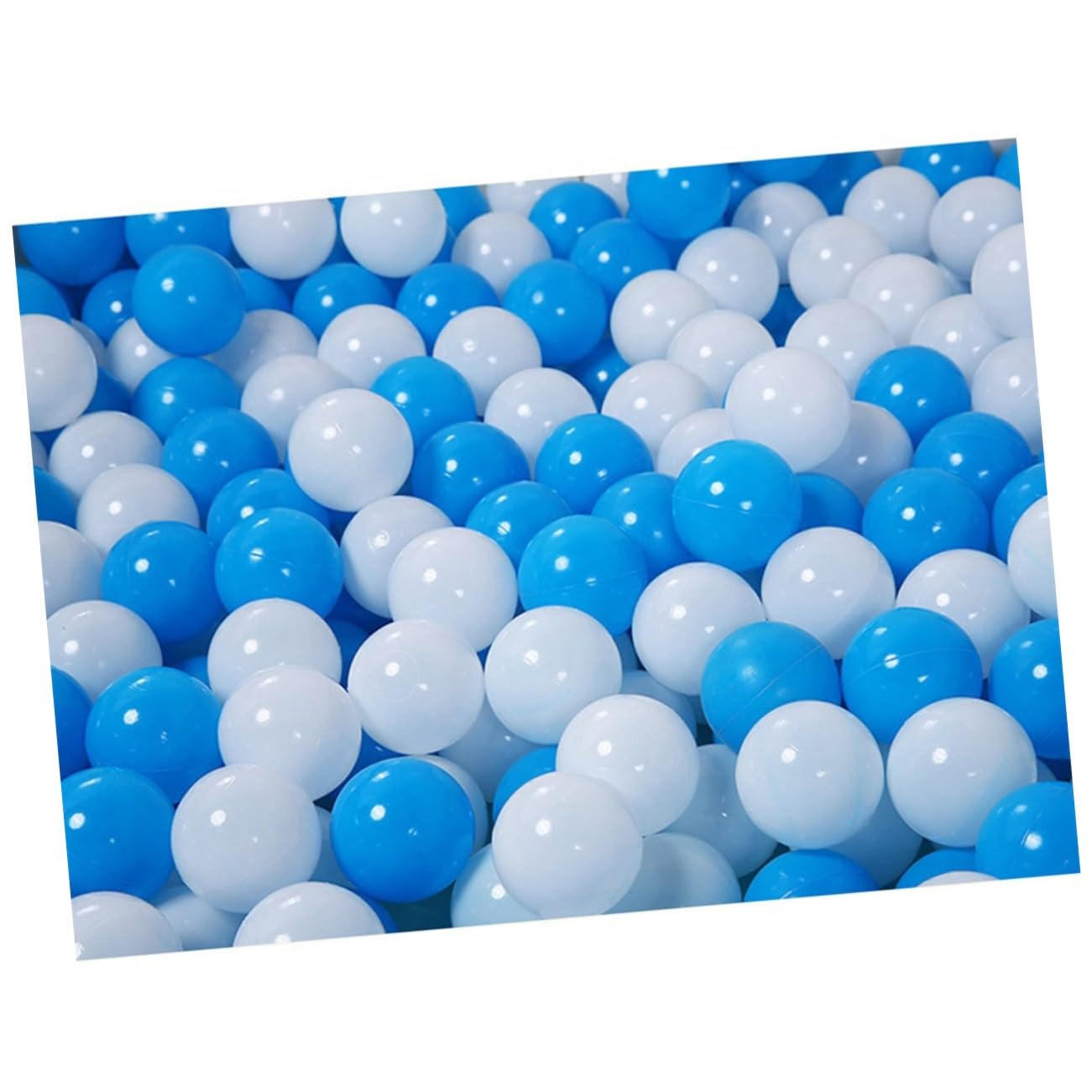 TOYANDONA 50 Piezas Balones De Plástico Resistentes Al Aplastamiento Gruesas Bebés con Bolsa De Malla Juguetes Educativos para Balones De Piscina y
