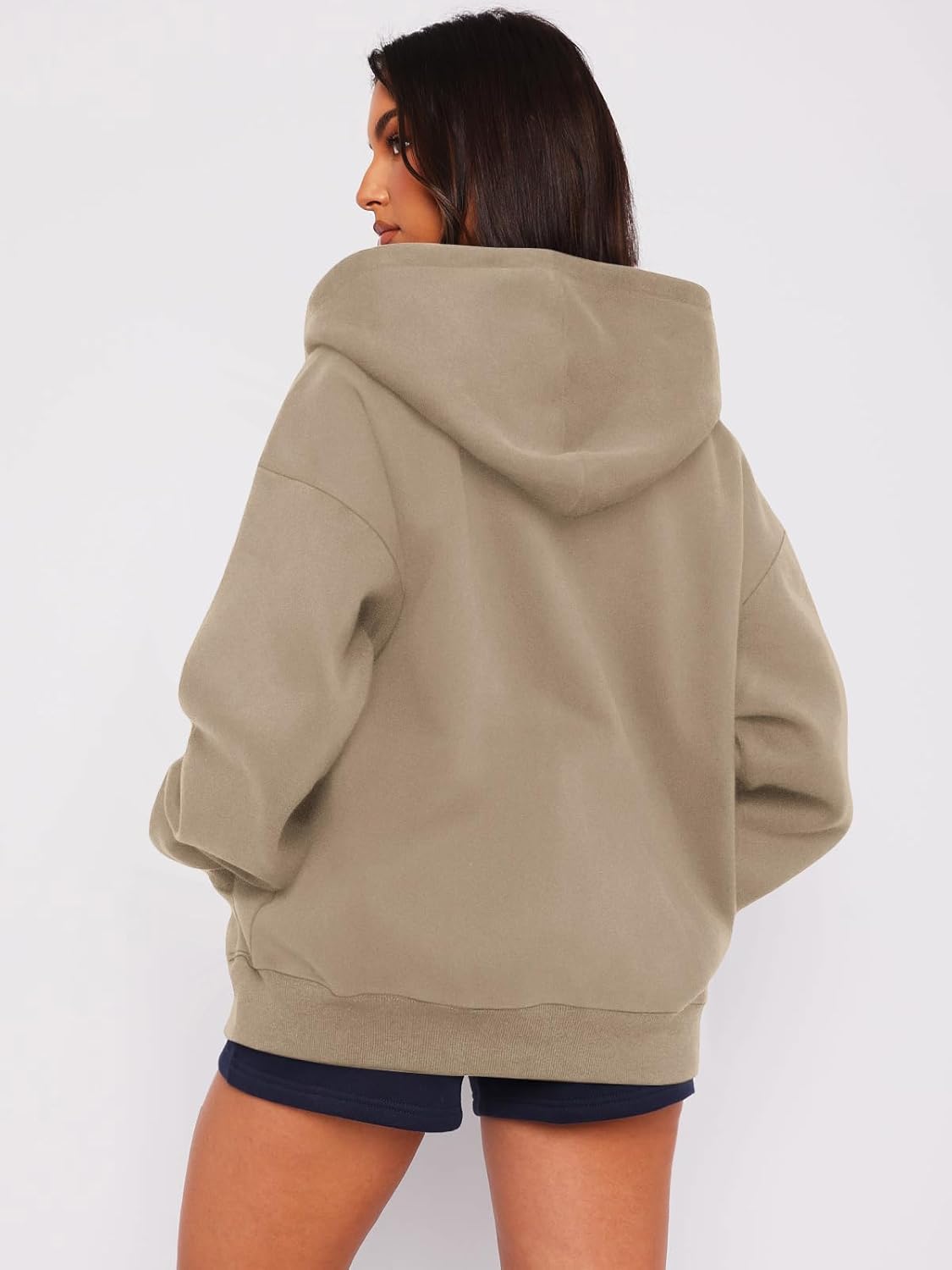 ATHMILE Oversized Hoodies for Women Fall Sweatshirts Zip Up Hoodie Casual Jackets Y2k Fashion Outfits Winter Clothes 2026 - Image 3
