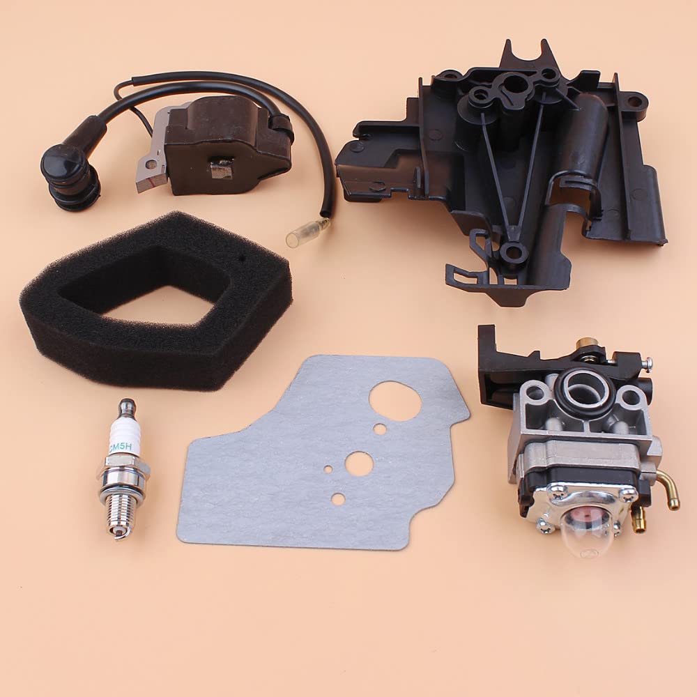 DUNLAP Zestaw filtrów powietrza cewki zapłonowej dolotowego gaźnika do kosy spalinowej GX35 HHT35S UMK435 35CC mały silnik