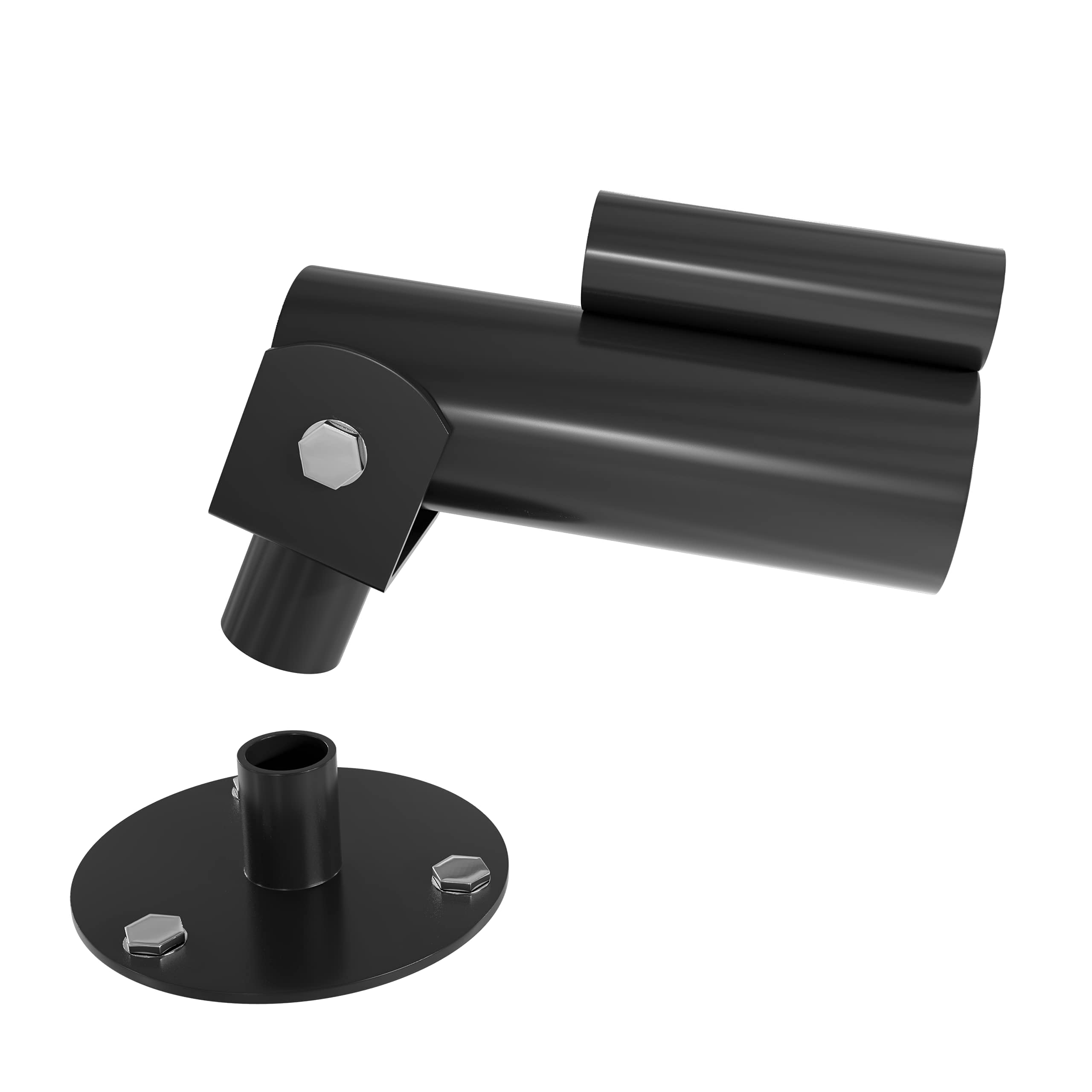 UK Warrior T Bar Row Landmine Floor Grappler Anchor Base & Plate Insert Post Fits Olympic