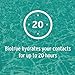 Bausch + Lomb Biotrue Contact Lens Solution for Soft Contact Lenses, Multi-Purpose, 10 Ounce Bottle Twinpack (Includes Free Contact Case)