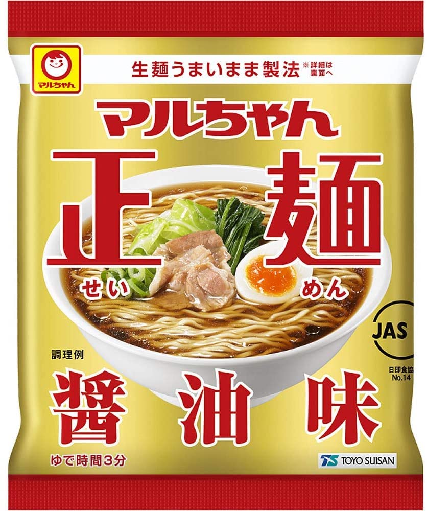 Amazon.co.jp: 《ケース》 東洋水産 マルちゃん正麺 醤油味 5食パック