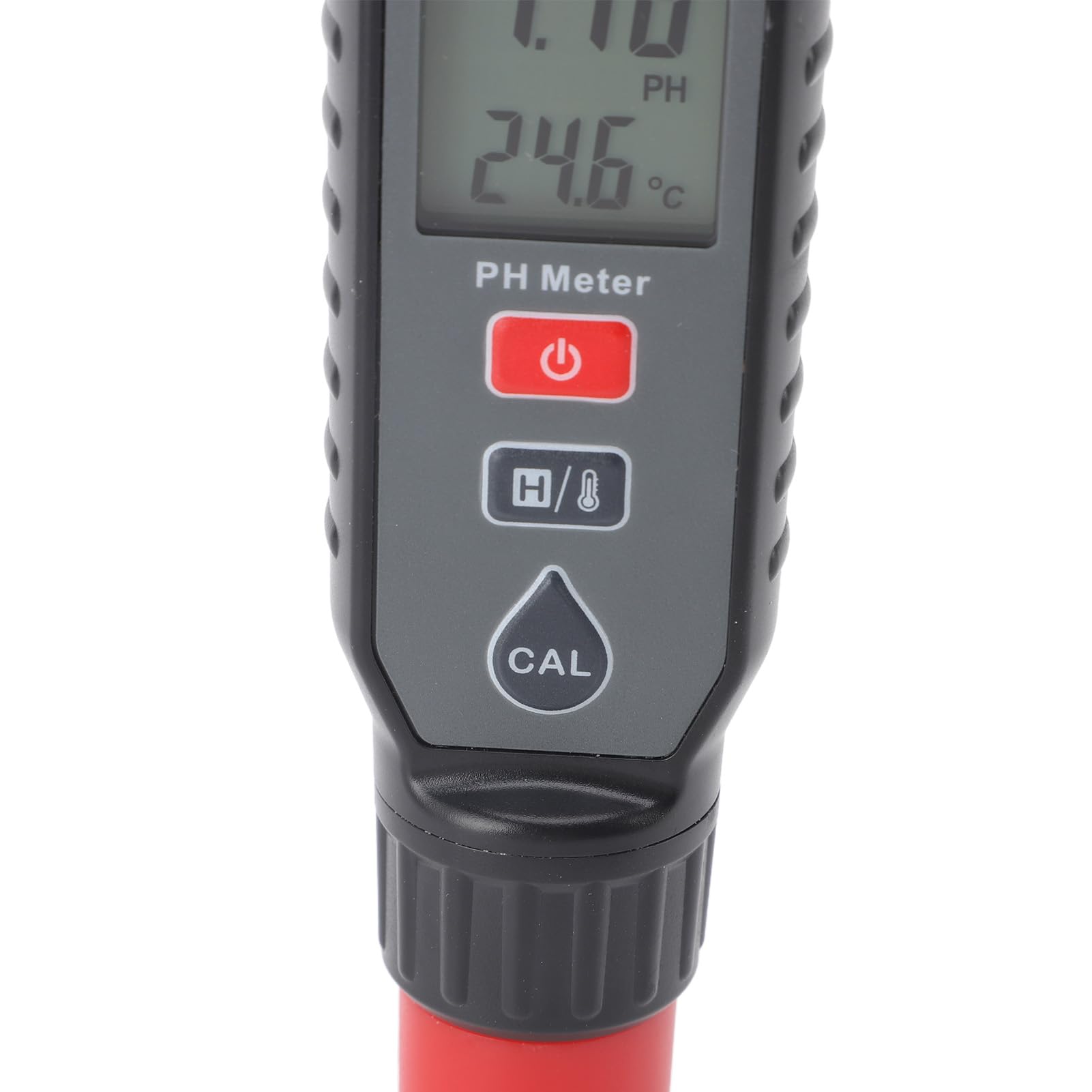 Flosa de Fondo de PH Portátil LCD LCD Solución de Calidad de Agua Acidez Tester de Alcalinidad para Tank de Pescado de Acuario GM766