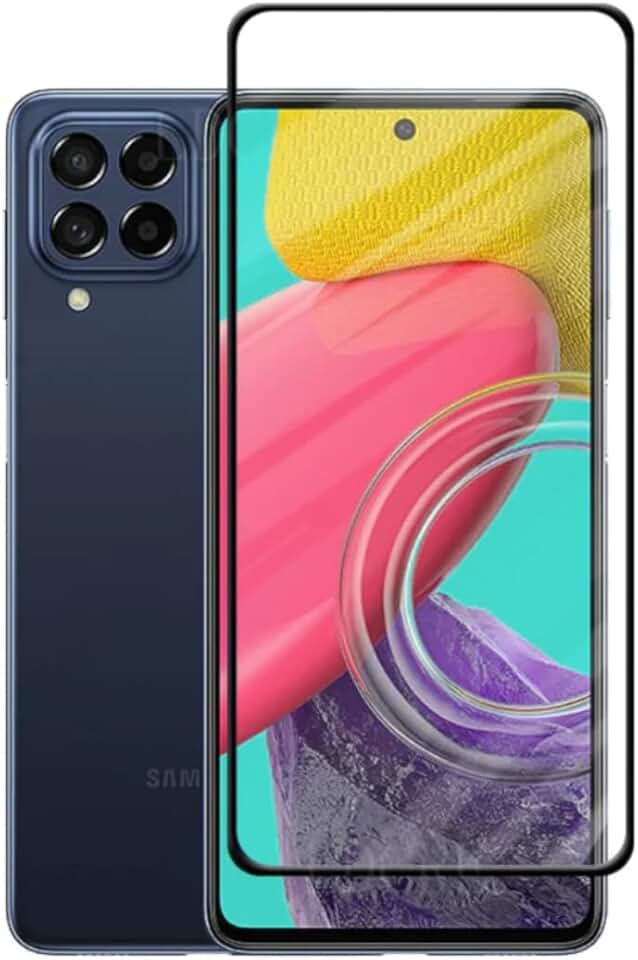 [GL CASES] Película Samsung Galaxy M53 Vidro Temperado Anti Risco 3D 9H Proteção Pelicula Samsung Galaxy M53 Com Cobertura Total Da Tela + Kit Limpeza Para Aplicação Livre De Bolhas