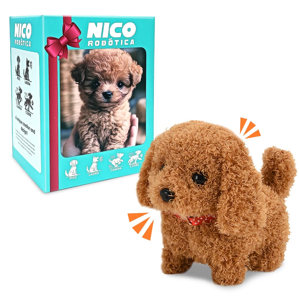 EduPlayte 2026 New Robot Dog That Acts Like a Real Puppy, My Realistic Action Puppy, Realistic Robot Puppy, for Boys & Girls