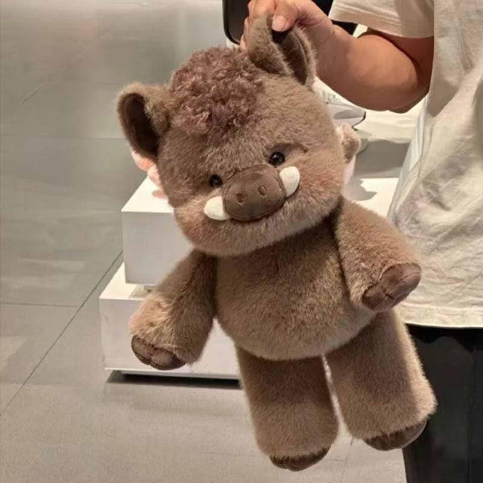Peluche Che Corre- Peluche mucc Che Corre a 45cm Cuscino Morbido E Soffice, Bambola Da Collezione a Forma Di Pecora In Stile Cartone Animato, Animale Di Pe luche Per Uomini Donne, Bambini E Ragazzi