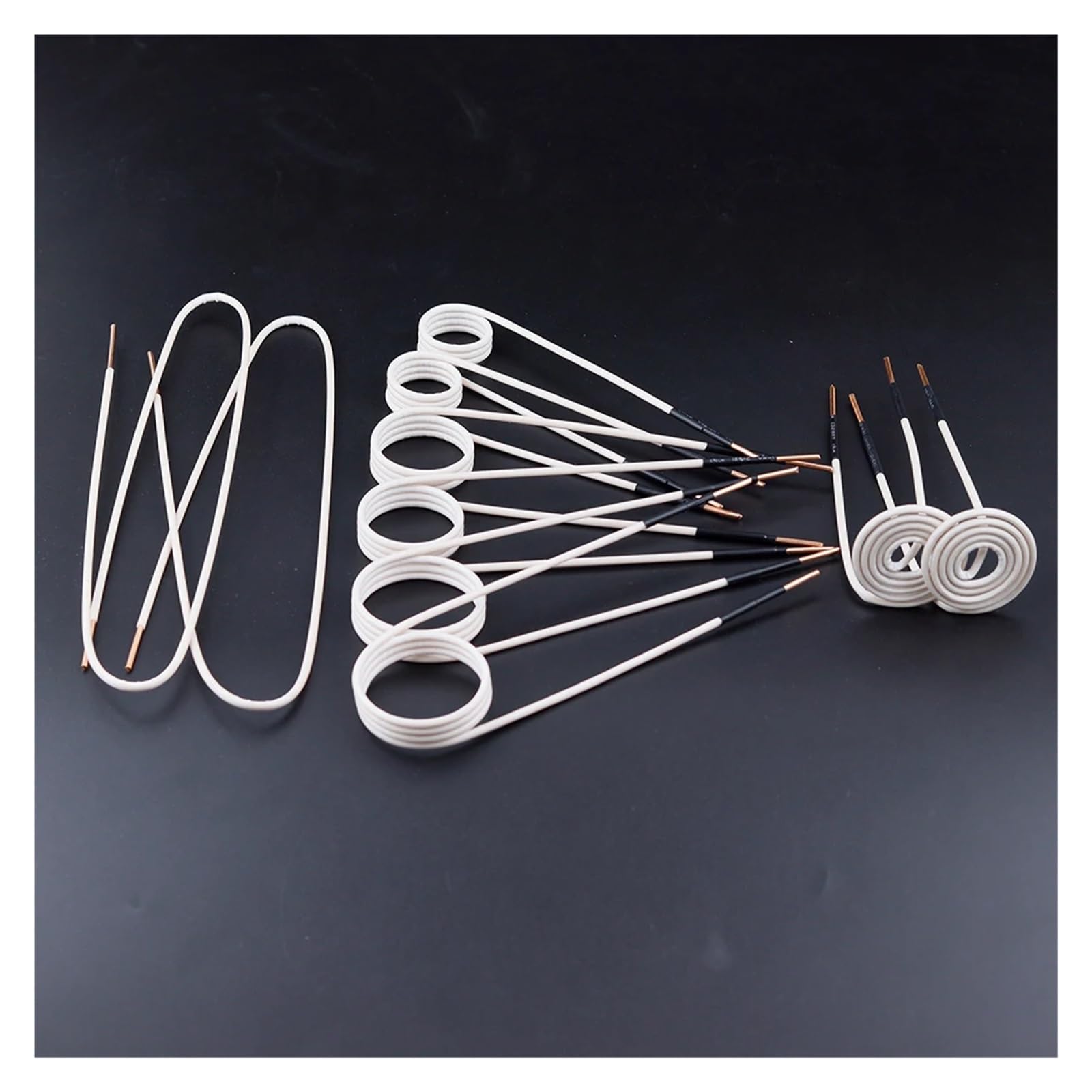 10 sztuk Magnetyczny podgrzewacz DIY cewki indukcyjne 30mm/40/50/750 zestawy cewek indukcyjnych bezpłomieniowe akcesoria grzewcze