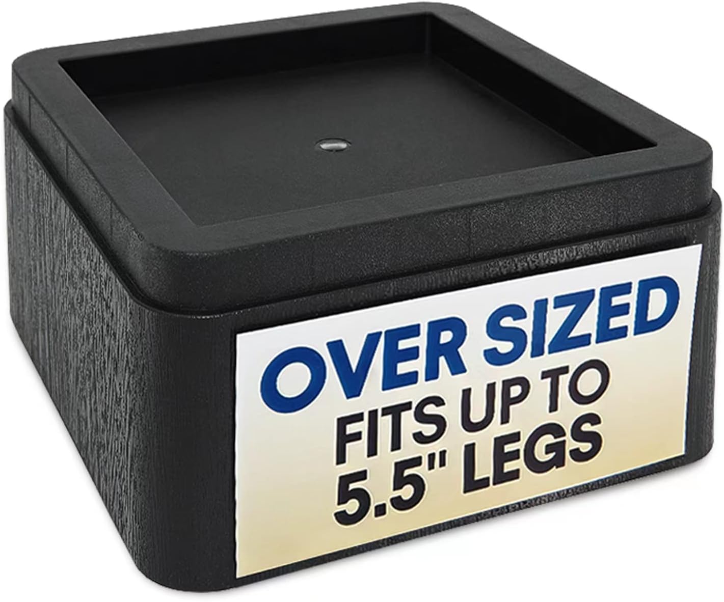 aspeike 3 Inch Bed Riser 4 Pack Stackable Square Furniture