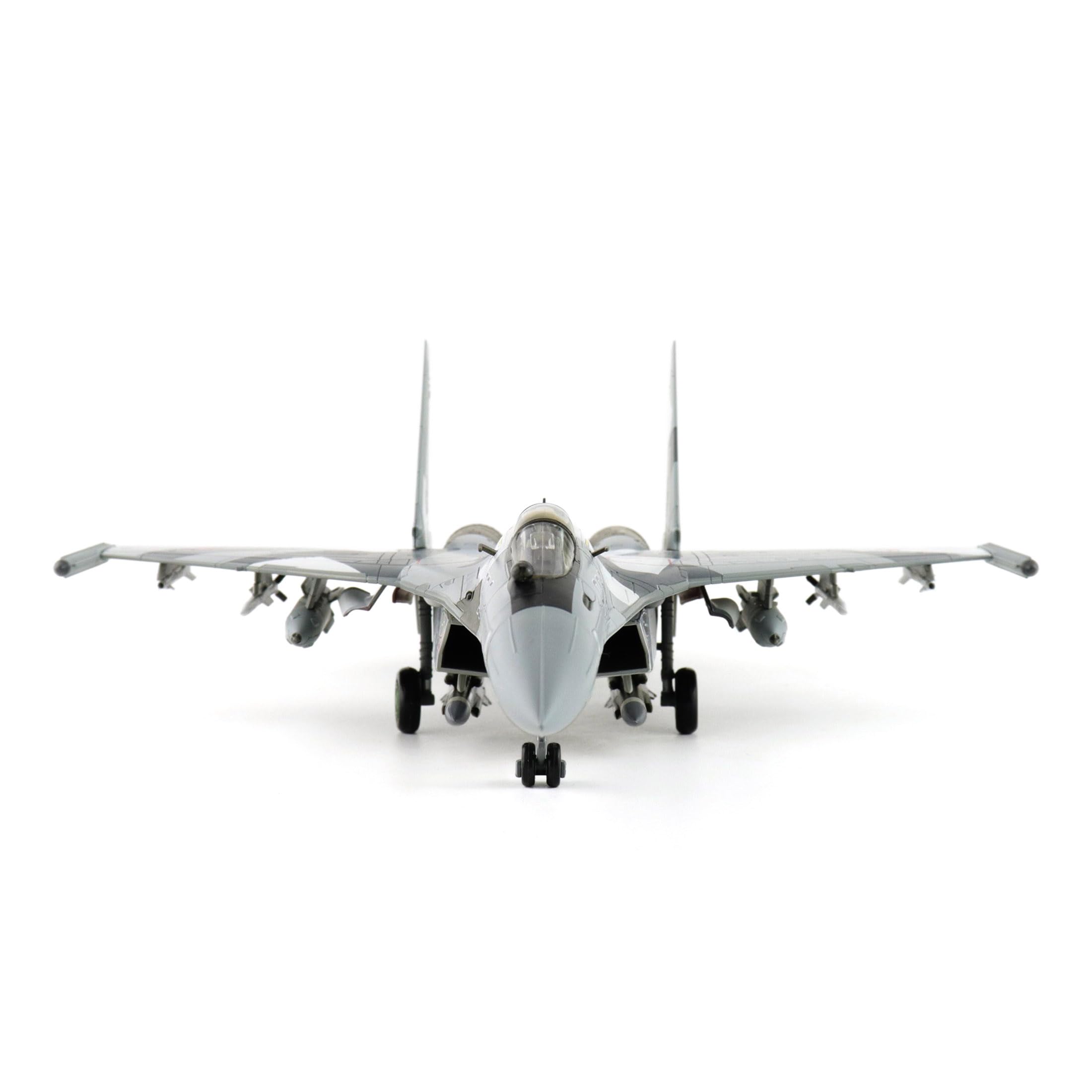 Hobby Master | Replica di aerei militari in scala 1:72 | Su-35 Flanker Prototype 904, Aeronautica militare russa (con 2 x pod ECM, 4 x R-77, 2 x KH-59, 2 x KH-31, 2 x KAB-1500L) | Modello HA5717