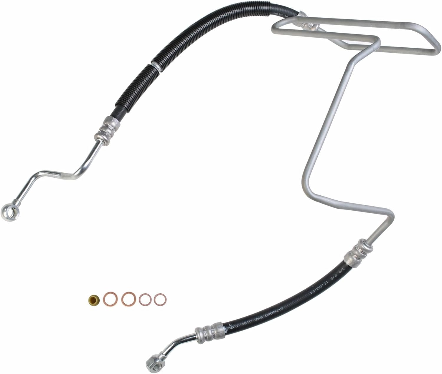 Sunsong 3401928 Power Steering Pressure Line Hose Assembly