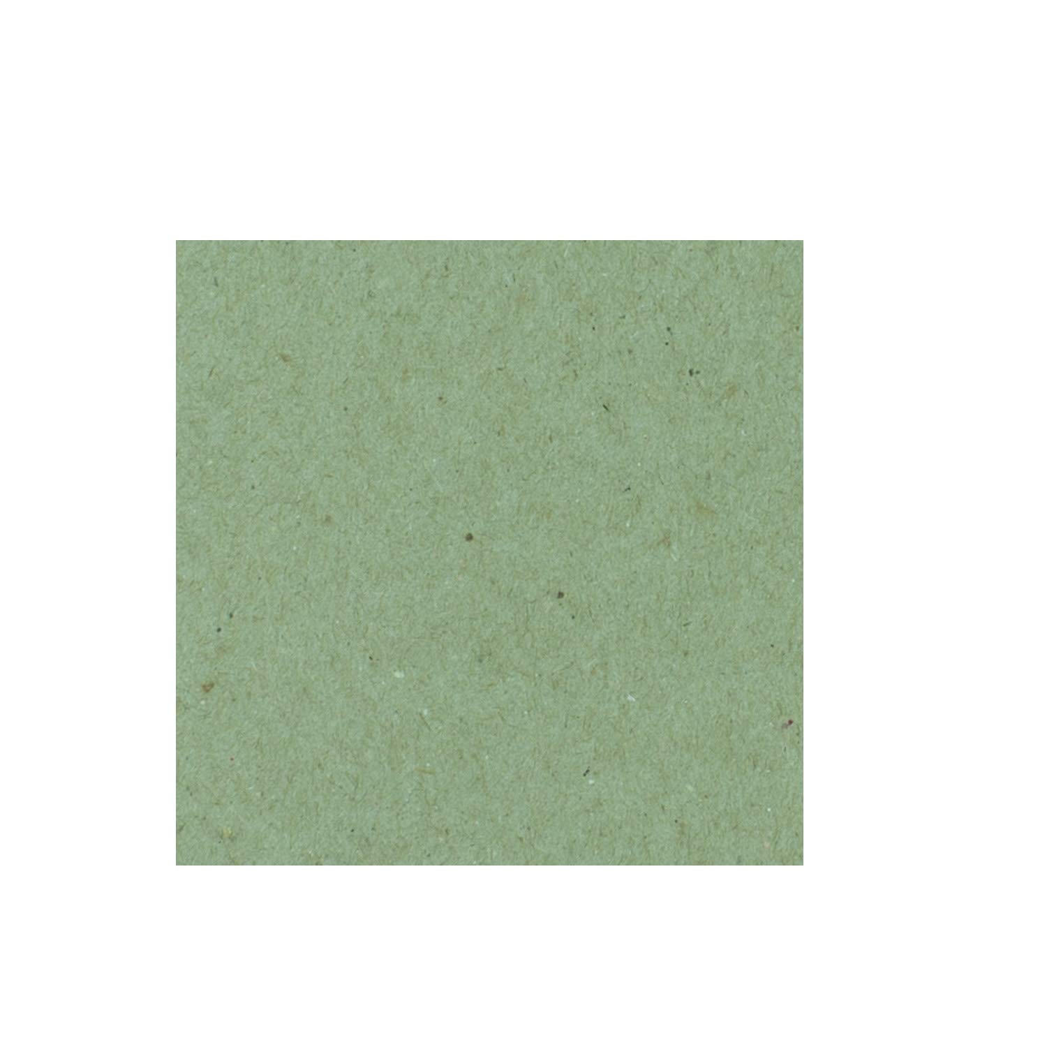200 biglietti singoli, formato quadrato, 15 x 15 cm, 240 g/m², cartoncini vuoti per bricolage, colore: verde (carta kraft)