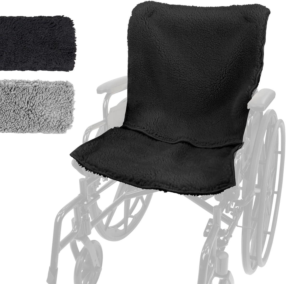Soaoo Comfort Wheelchair Seat Cushion and Pad, Non Slip