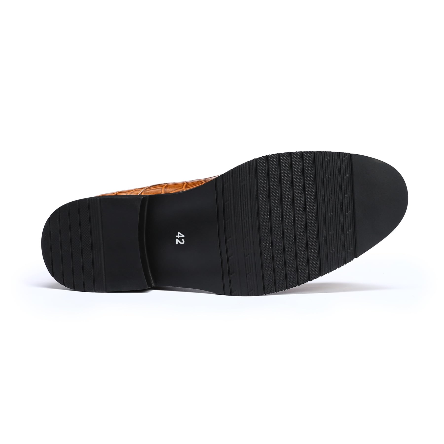 YFFUSHI Zapatos Formales para Hombre Derbies Elegantes con Cordones y Estampado de Cocodrilo para Negocios Bodas o Ceremonia
