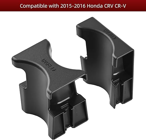Miniatura 2 de Compatible con portavasos de consola central Honda CRV CR-V 2015 2016 77293-T0A-A01ZA 77292-T0A-A01ZA
