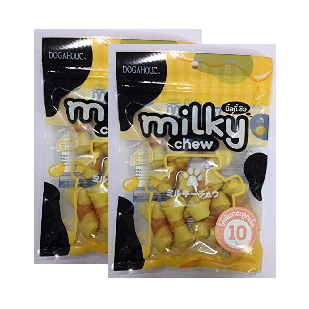 Renas Pet Treats Milky Chew Cheese & Chicken Bone Style 10 Pieces (Pack of 2) (B089YVPG9G) Amazon Price History, Amazon Price Tracker