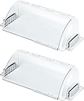 SKSFLY Adjustable Magnetic Air Vent Deflectors 9-15 Inch Heavy Duty Unbreakable Plastic 2 Pack for Floor Sidewall Ceiling Registers