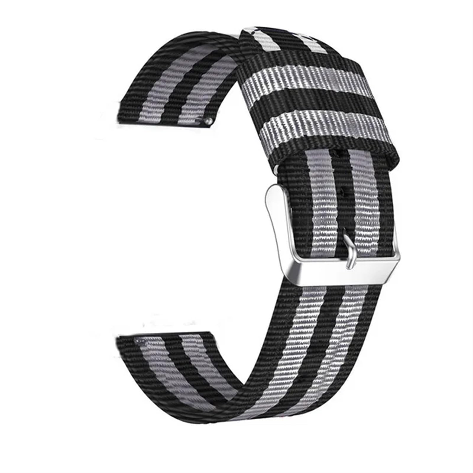 Correa de lona de nailon de 22 mm para Garmin Vivoactive 4 repuesto de banda