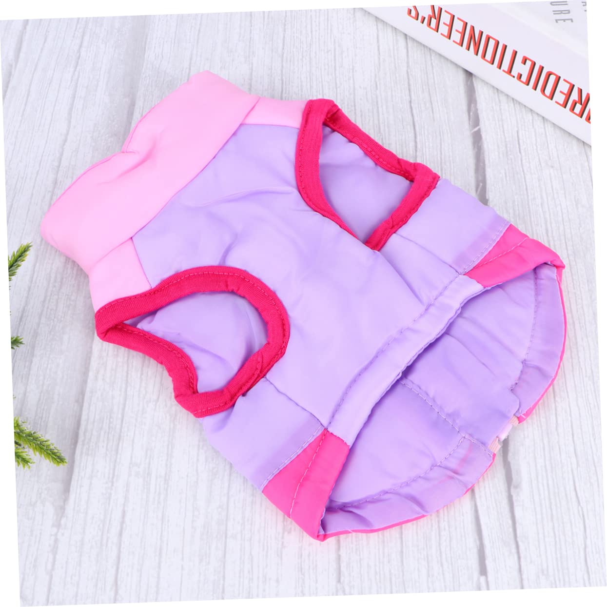 3stücke Pet Dog Winter Weste wasserdichte Warme Hundejacke Für Kleine Hunde Xs Rosy Für Und Sportliche Aktivitäten Im Herbst Und Winter